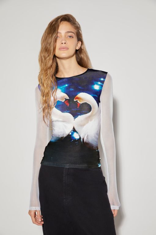 REMERA ML CISNES
