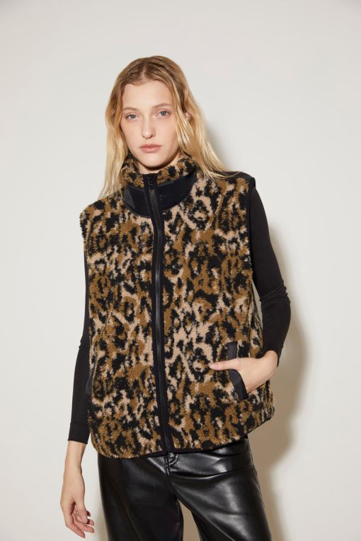 CHALECO ANIMAL PRINT