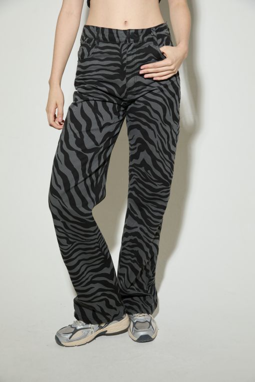 JEAN ZEBRA