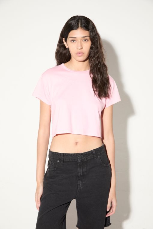 REMERA CROP BASIC