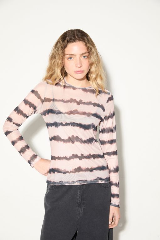 REMERA ML SHIBORI