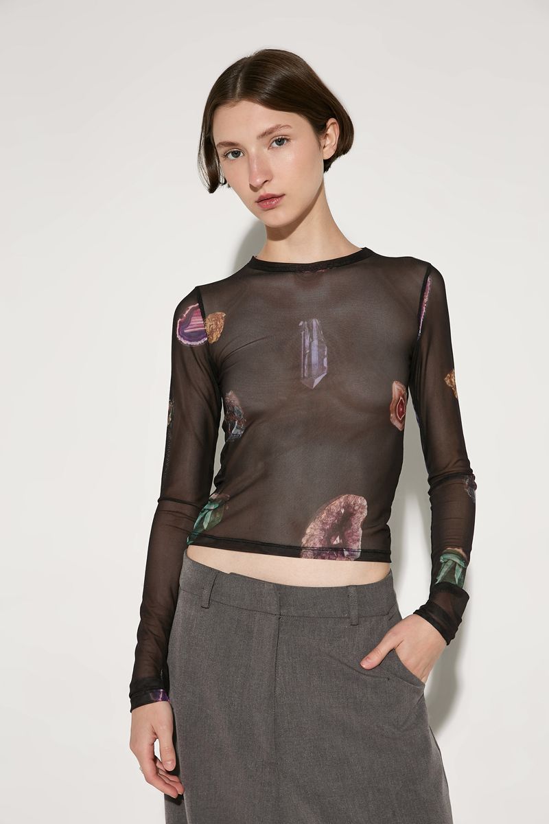 Remera microtul manga larga sales